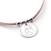 VIRGEN ONDITAS - collar medalla plata 22mm